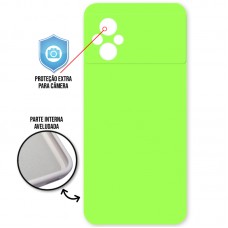 Capa Xiaomi Poco M5 - Cover Protector Verde Limão